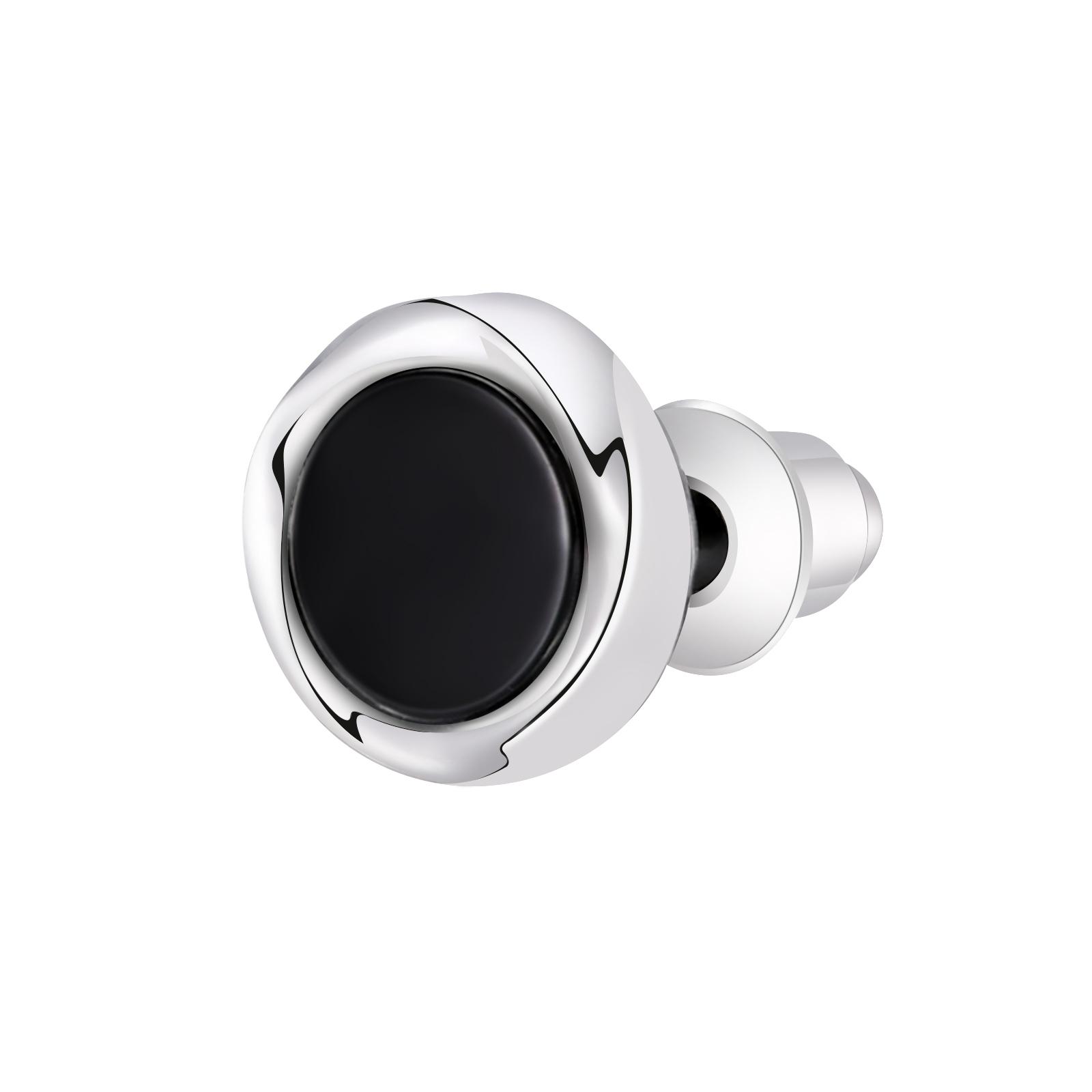 

Vnox Простые серьги-пусеты в виде круга Мёбиуса для мужчин, мальчиков, унисекс, маленькие черные акриловые серьги, повседневные аксессуары