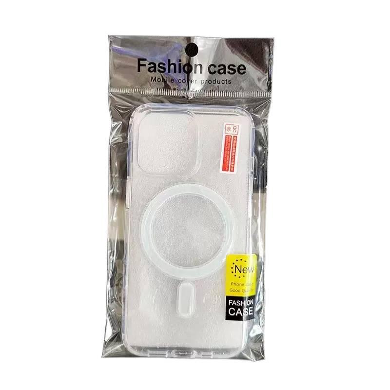 Clear Magnetic Anti-Drop iPhone 17 Pro Max Case with Wireless Charging Compatibility