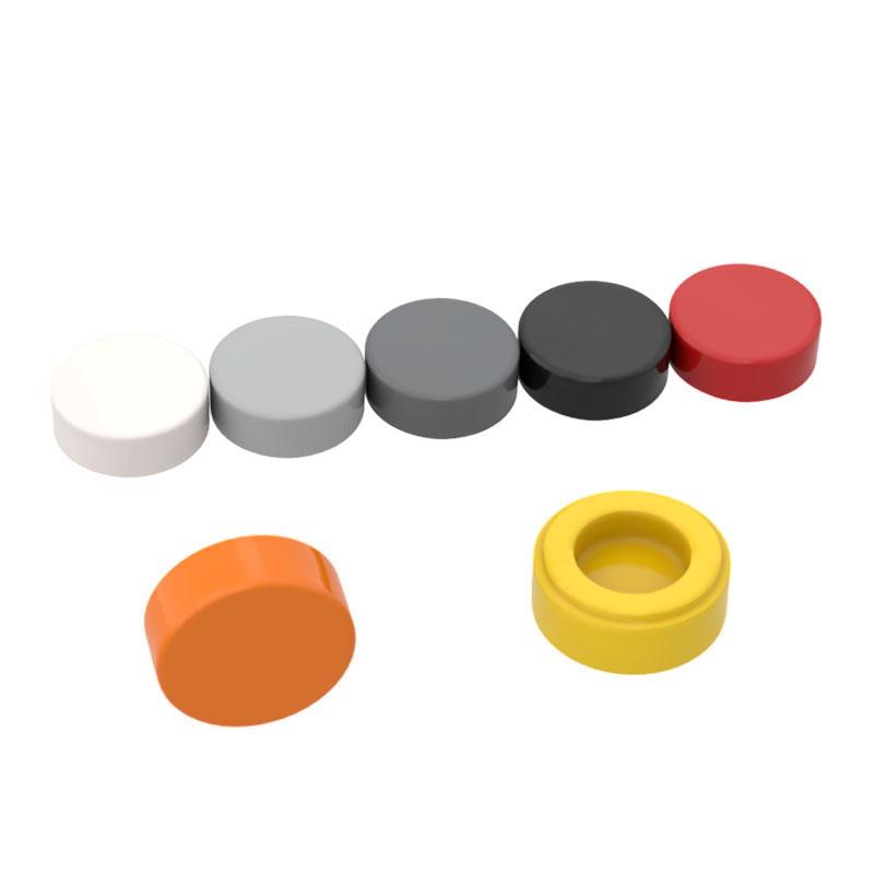 Parti MOC Maialino Arcobaleno 98138 35380 35381 Piastrella Rotonda 1x1 per Blocchi da Costruzione Fai da Te Compatibile Assembla Parti Tecniche Educative Giocattolo