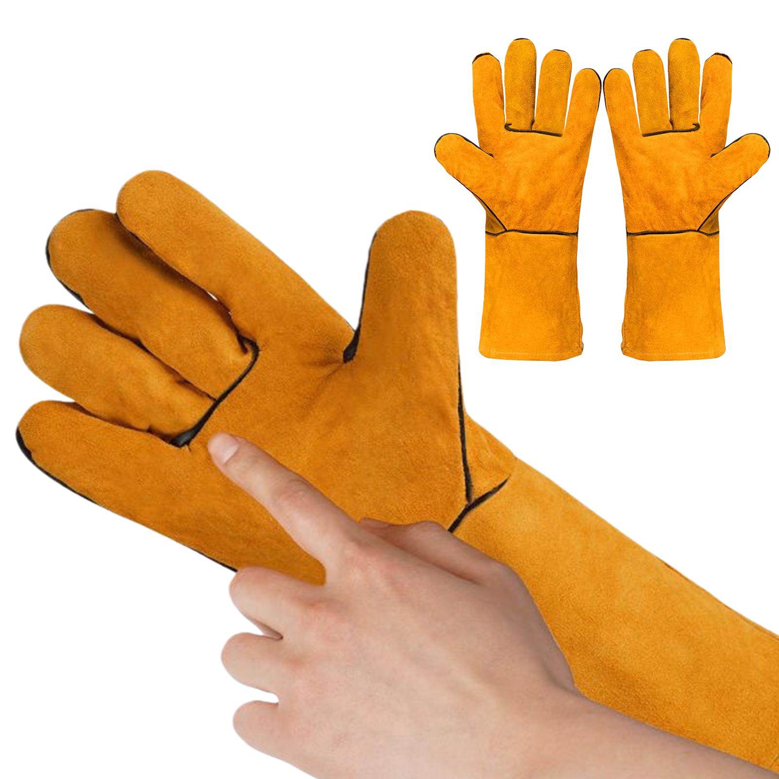 Safety Work Labor Glove Welding Gauntlets for BBQ Soldering Oven Grill Gardening China Mainland