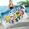 Cartoon P-Pororo Cute Microfiber Beach Towel Absorbent Quick Dry Soft Yoga Swimming Resort Mountain Climbing Towel