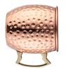 2Pcs 530ML Elegant Hammered Point Cup Copper Plated Stainless Steel Hammer Point Mug for Cocktail
