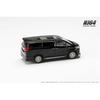 HJ64 1/64 Scale Toyota Alphard Hybrid Custom Version with Sunroof (Black) - Finished Model