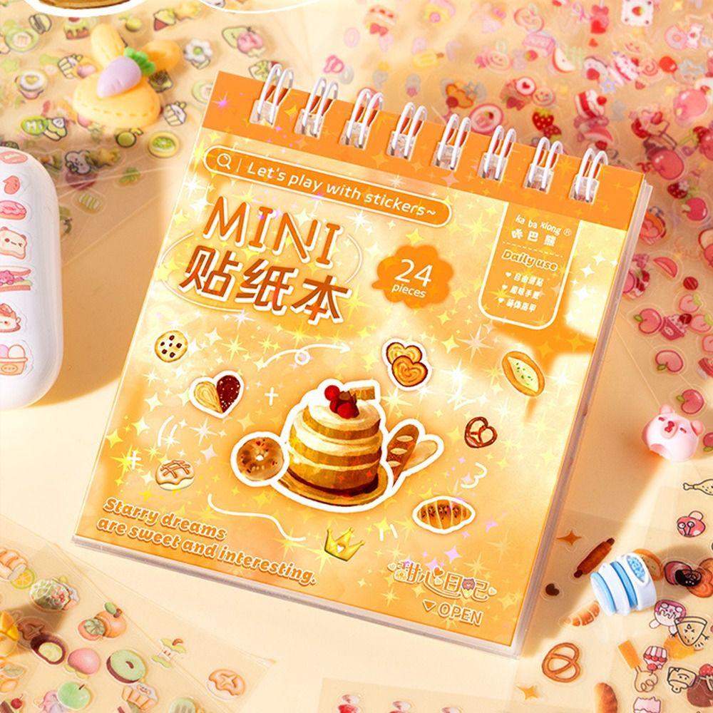 24 Stück DIY Nagelsticker Selbstklebende Cartoon-Sticker Mode Tassen-Sticker Für Nagelkunst-Dekoration