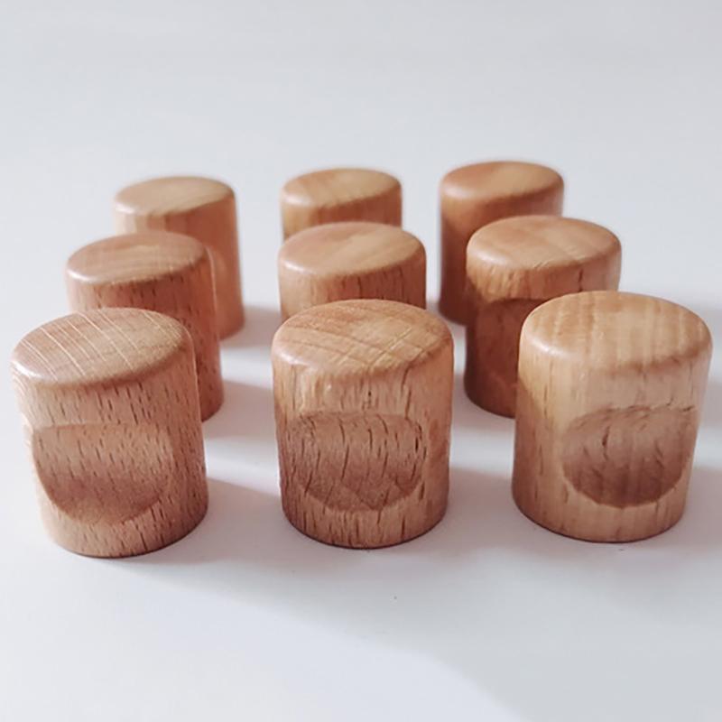 

WTEMPO Wooden Cabinet Knob Set with Screws Cylindrical Shape Smooth Surface for Kitchen Bathroom Cabinets Cabinet Door Pull and Handle 10pcsHandles10pcsScrews хаки