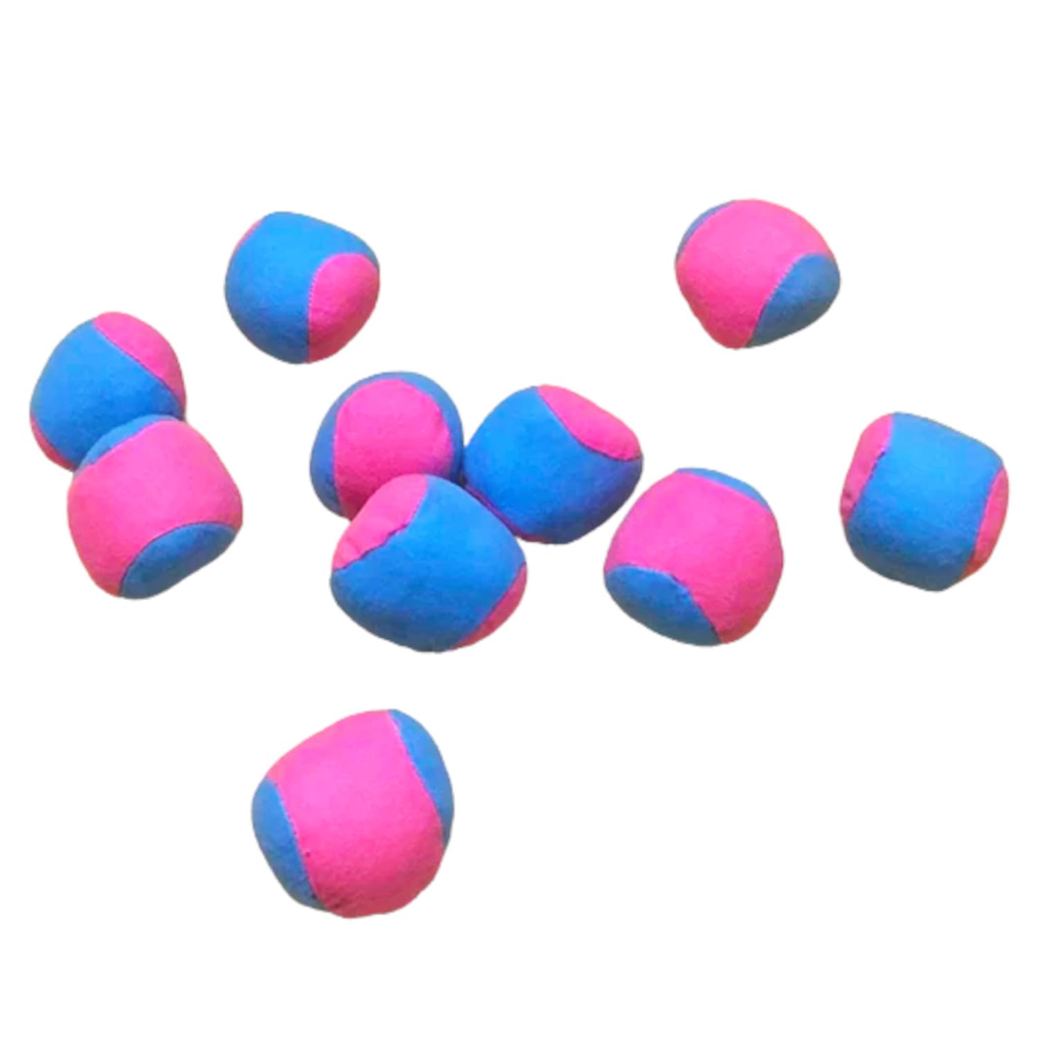 

clowin Soft Indoor Toy for Catch and Target Velcro Balls Balls, Kids Play, Adhesive, Only, 10-Pack