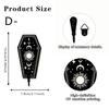 Wooden Hook Dark Lunar Phase Skull Wall Hanging Key Hook Retro Witch-style Wall Decoration Hanger