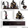 3D Ghost Castle Desktop Ornament Cartoon Halloween Decoration Stand  Scene Layout