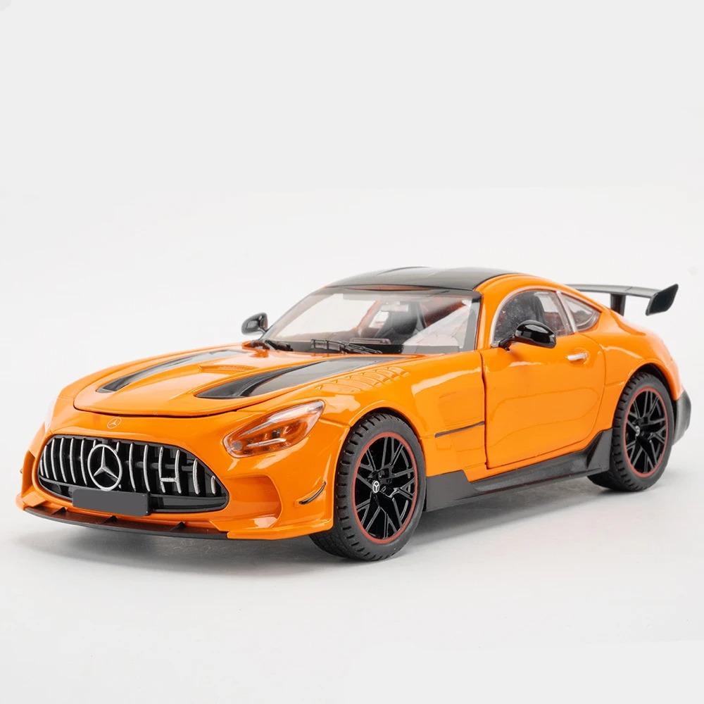

1/18 Benzs-GT GTR литая модель гоночного автомобиля из металла игрушечные спортивные автомобили модели имитация звука и света детские подарки оранжевый