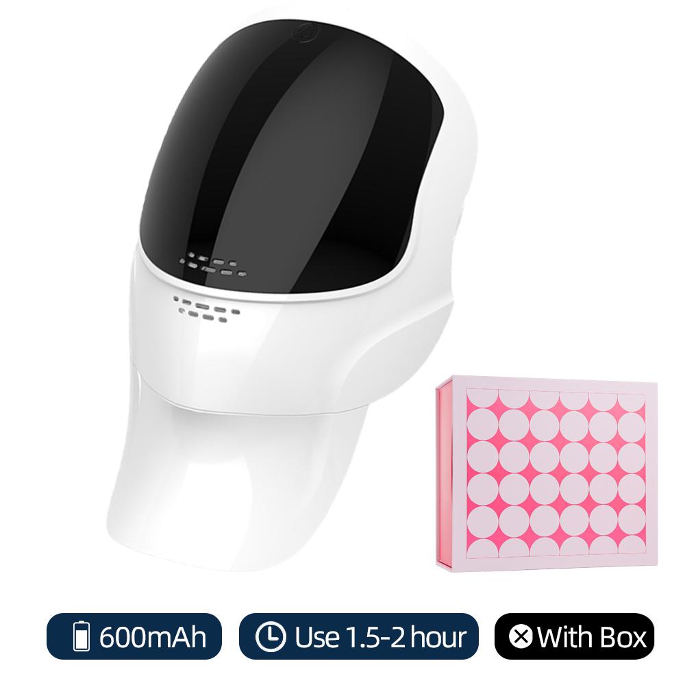 Wireless Face With Neck 7 Colors LED Photon Beauty Mask Red Light Facial Rejuvenation LED Mask Skin Tighten Skin Care Tool