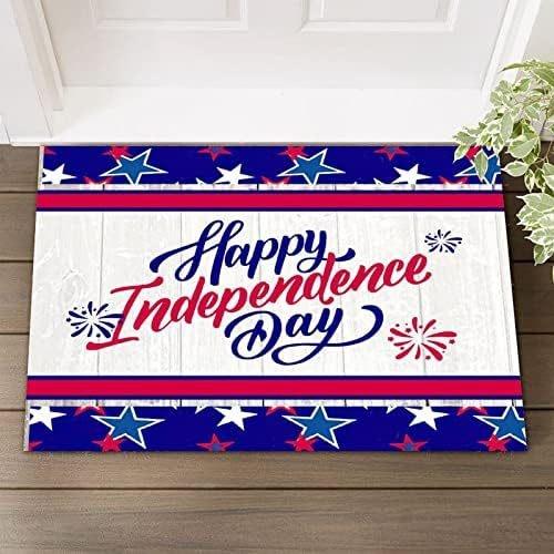 Puerto Rico Welcome Symbol Doormat - Cultural Non-Slip Floor Mat for Bedroom - Washable Holiday Home Decor Carpet Rug Mat