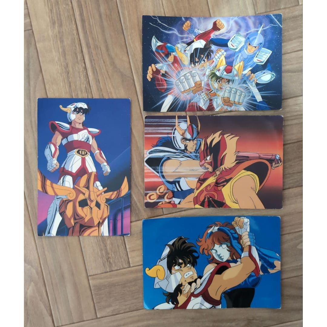 Saint Seiya postcard set of 4