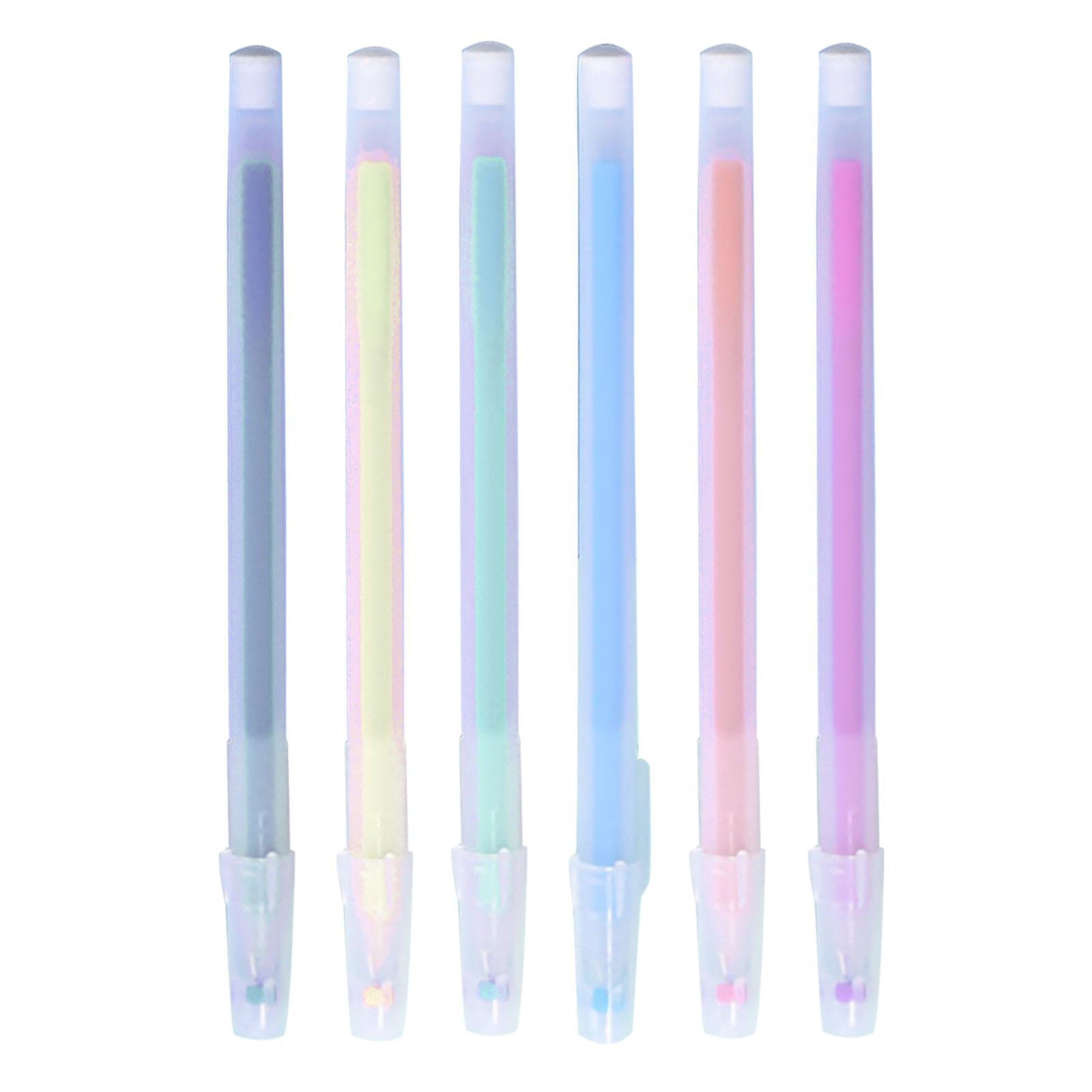 

12 шт. Ручки нейтральных цветов Портативные 0,5 мм Тонкий наконечник Простые Цветные Нейтральные Ведение Ручного Счета Дневник для Записей 0.5mm