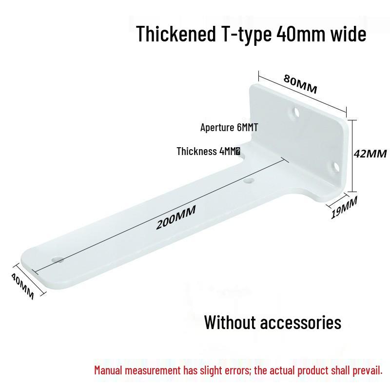 Soporte Triangular de Pared Invisible para Estantes de Escritorio o Mueble de TV