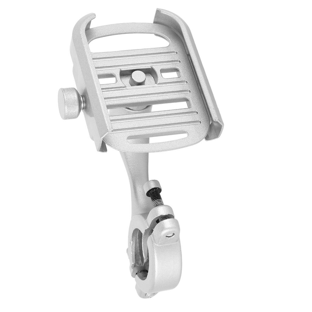 Motorcycle Phone Holder Aluminum Alloy 360 Degree Rotation Bike Phone Mount Navigation Bracket for Most Phones