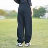 Women's Fleece-Lined Elastic Waist Drawstring Jogger Pants