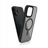 Case for iPhone 15 Pro Max Magsafe Reinforced Black Case + Glass