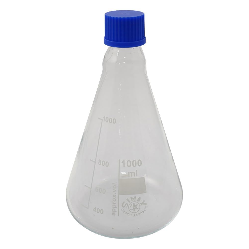 SIMAX Erlenmeyer Flask with Cap, 1000mL, 8023C/1000