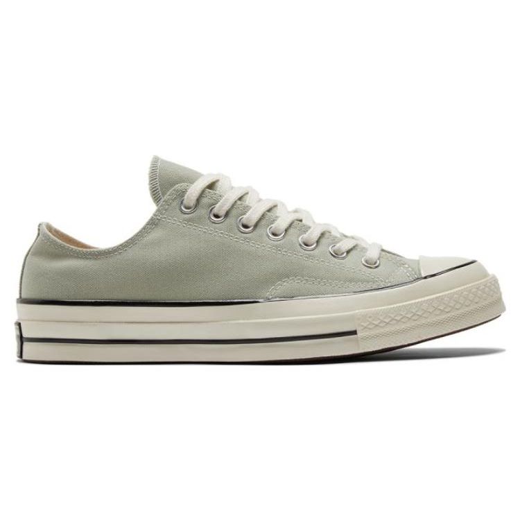 Converse Chuck 70 Low Summit Sage Unisex Sneakers Grey Egret Black A02769C