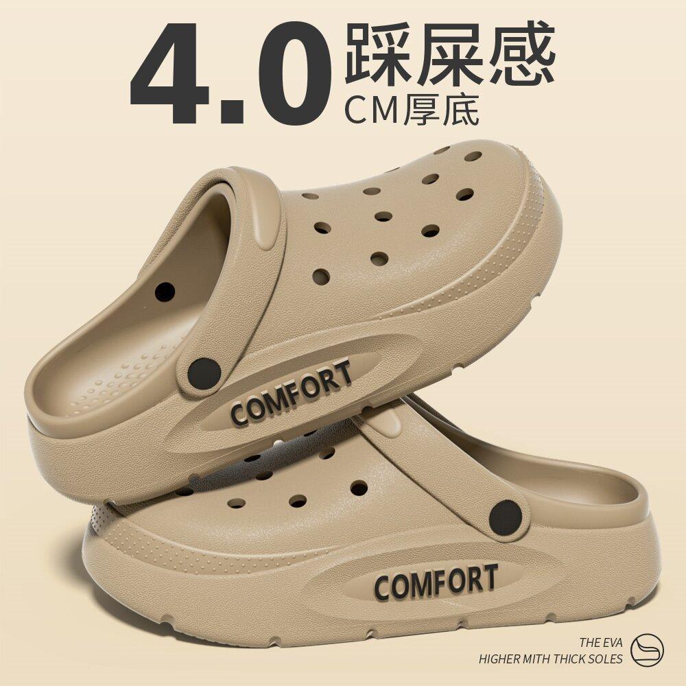 

Medical operating room hole shoes men wear in summer new thick-soled wear-resistant, non-slip and deodorant sandals 44-45
