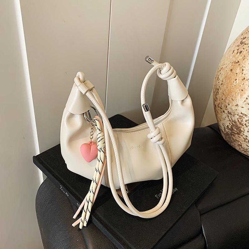 Modna damska wysokiej klasy wszechstronna torba pod pachę typu Croissant 2025