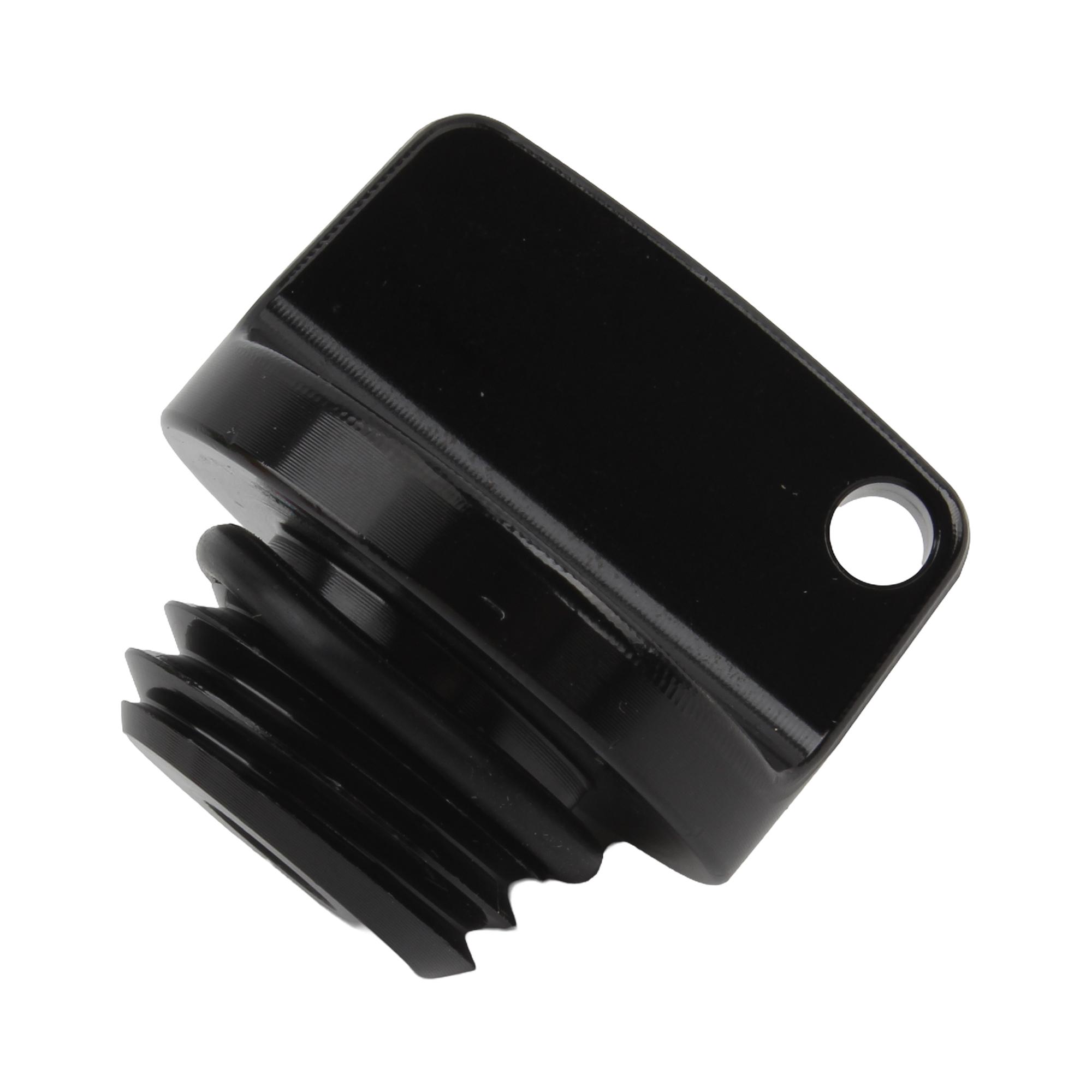 CNC Motobike Oil Filler Cap Plug For Honda Yamaha Suzuki Kawasaki Ducati Engine Oil Cover Motocross Universal Part Enduro чёрный