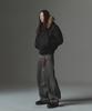 Not4Nerd Fur Hooded N2B Bomber Jacket - Black