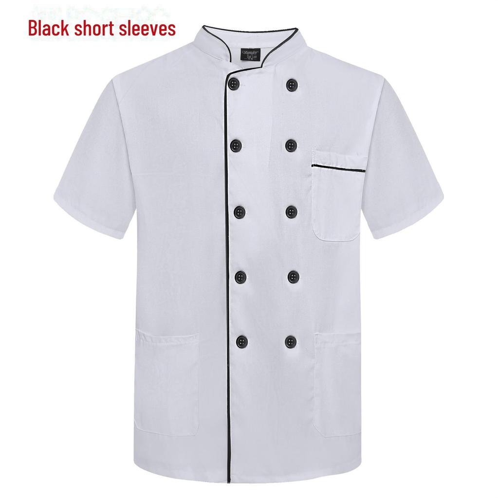 "Unisex Long Sleeve Chef Uniform for Autumn & Winter - Ideal for Hotels, Restaurants, and School Canteens"