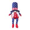 Plush Gnome Doll with Tall Hat and Long Legs Soft Stuffed Figure for Home Decoration and Collectible 21cm Height