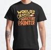 Worlds Okayest Miniature Painter Classic T-Shirt S-3XL