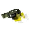 Yellow Tactical Windproof Outdoor Goggles Set - Locust Style for Sand and Wilderness