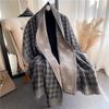 0G thickened version retro bird scarf women's winter high-end warm scarf imitation cashmere shawl