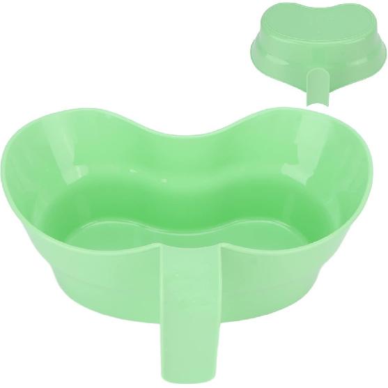 Vomit Basin Cup with Hanging Handle Design, Kidney Trays, Oral Care Brush Teeth Plastic Emesis Basins for Elderly Bedridden Patient, Bathroom