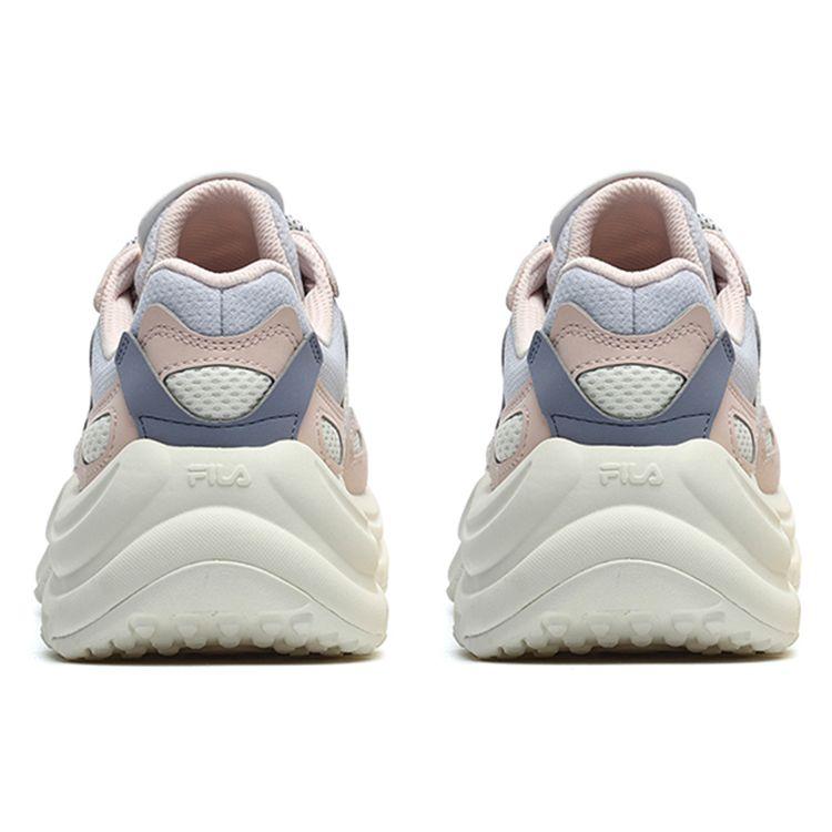 Fila Arch Mesh Fabric Synthetic Leather Pigskin Comfortable Sports Low-Top Lifestyle Casual Shoes Women Sneaker Purple Pink White F12W221118FLS