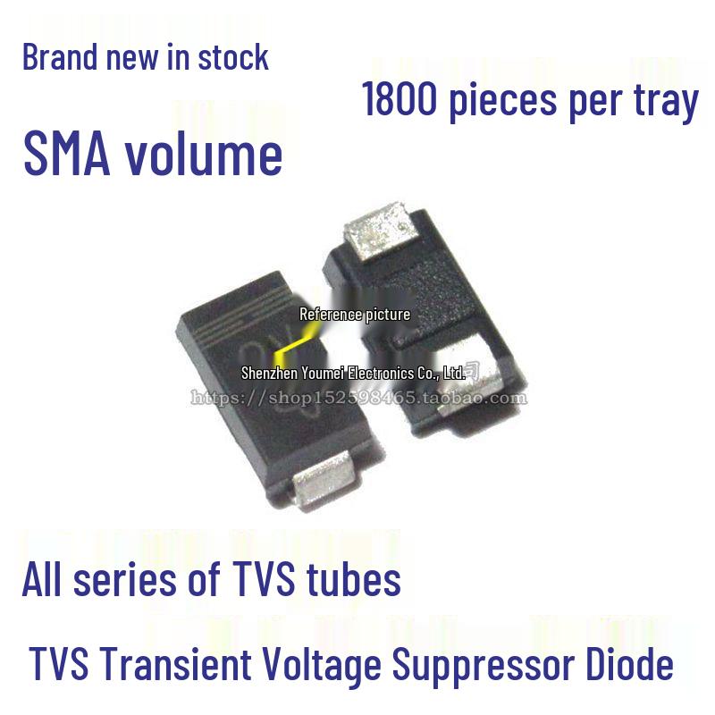 

SMAJ22A 22В Односпрямований TVS-діод, SMA DO-214AC, Шовкографія BX 10 units
