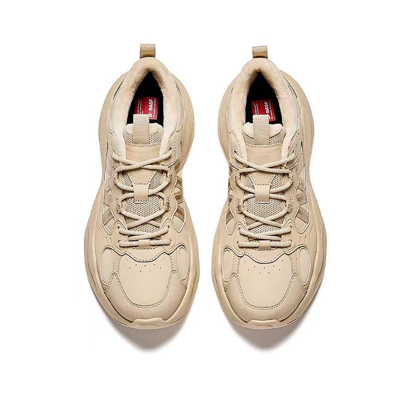 Anta Zapatillas de papá casuales versátiles cómodas sencillas modernas amortiguadoras resistentes al desgaste de caña baja para hombre 112548840-8