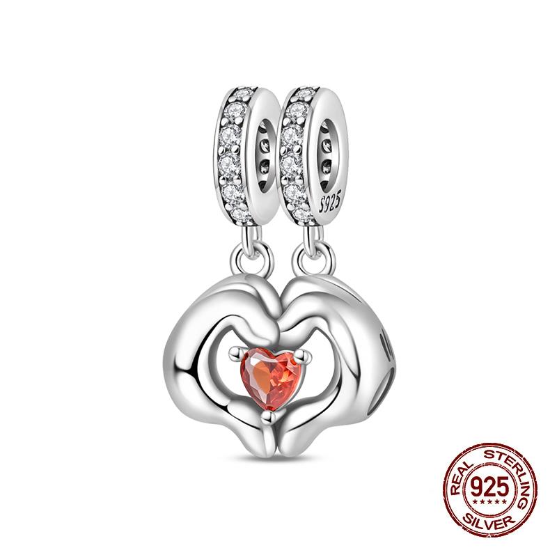 Neue Kupfer Romantische Liebesbrief Hochzeit Ringe Charms Perlen Passend für 3mm Original Armband DIY Schmuck Verlobungsgeschenke