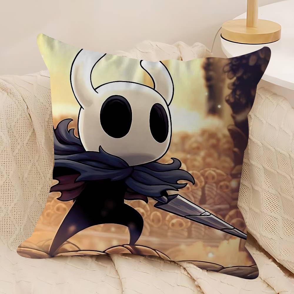 H-Hollow Knight Kissenbezug 30x50 Polyester Sofakissen Dekorative Wurfkissen Heimdekoration Kissenbezug