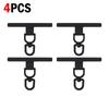 1-4Pcs Upgraded 360 Degree Rotatable Luxury Metal Gasket Phone Lanyard Patch Stainless Steel 0.3mm Cellphone Straps Tether Tabs