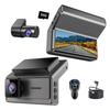NISEKO Dash Camera, Front and Rear Camera, Up and Down Movable Front & Rear