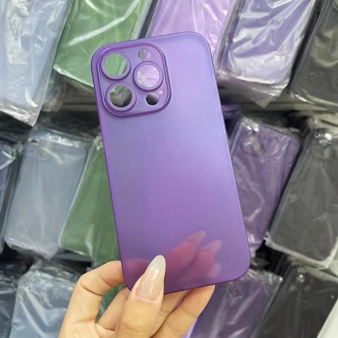 

Ультратонкий ПП Подходит для чехла для мобильного телефона IPhone 14 Apple 15pro Матовая жесткая накладка Xs Max Прозрачный с ощущением кожи Дышащий iPhone12mini