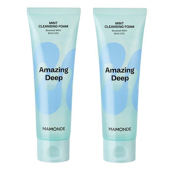 Mamonde Amazing Deep Mint Cleansing Foam 120ml x 2 (31673085)