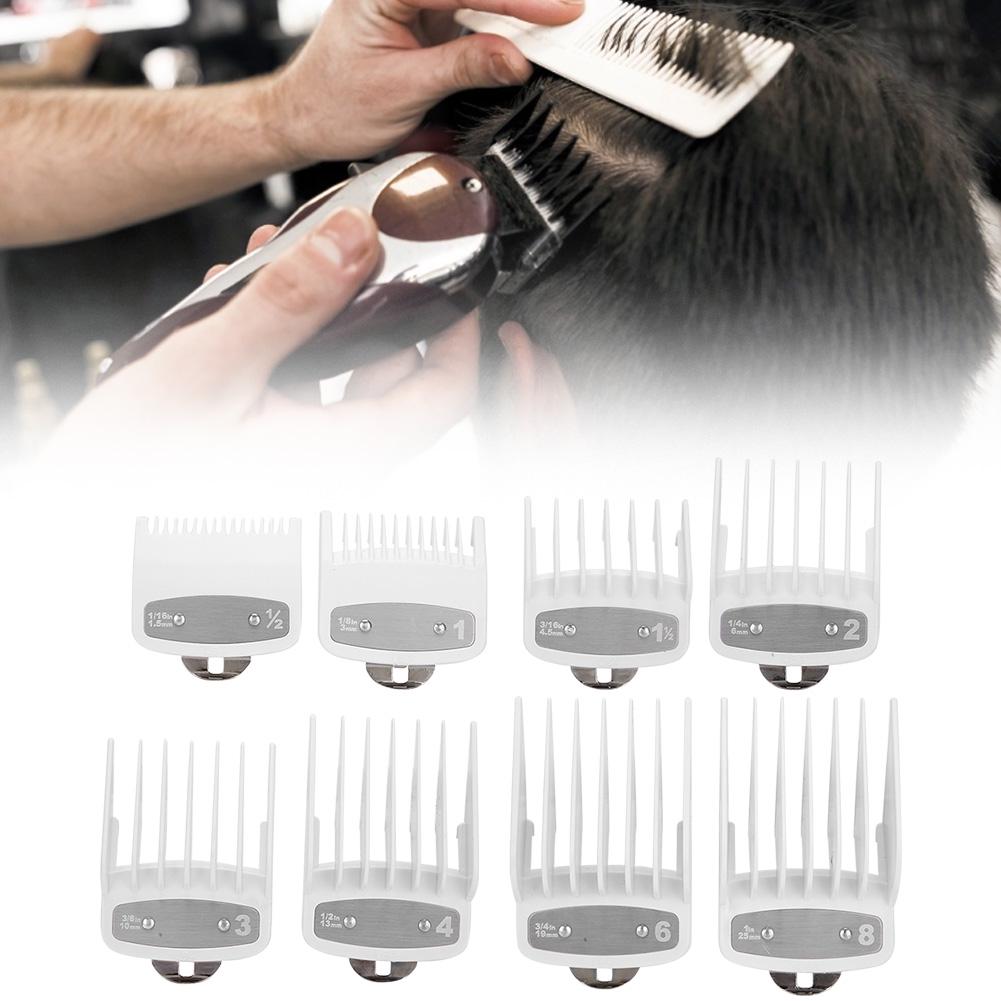 8pcs Haircut Positioning Comb Limit Comb Replacement Caliper for WAHL Hair Clipper