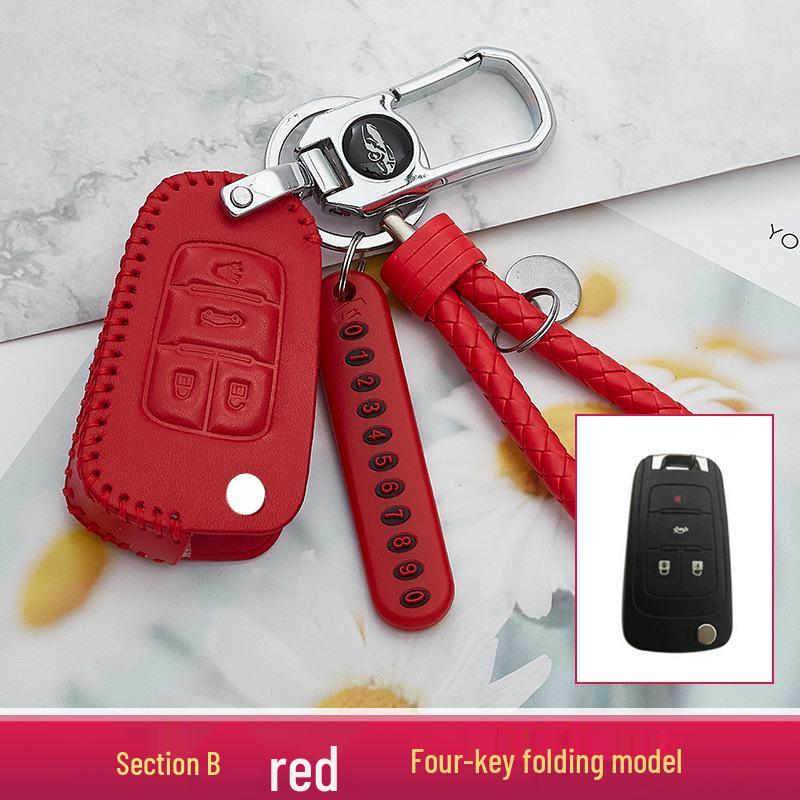Buick Key Case: Compatible with Excelle, Verano, Envision, GL8, Regal, LaCrosse, Excelle GT