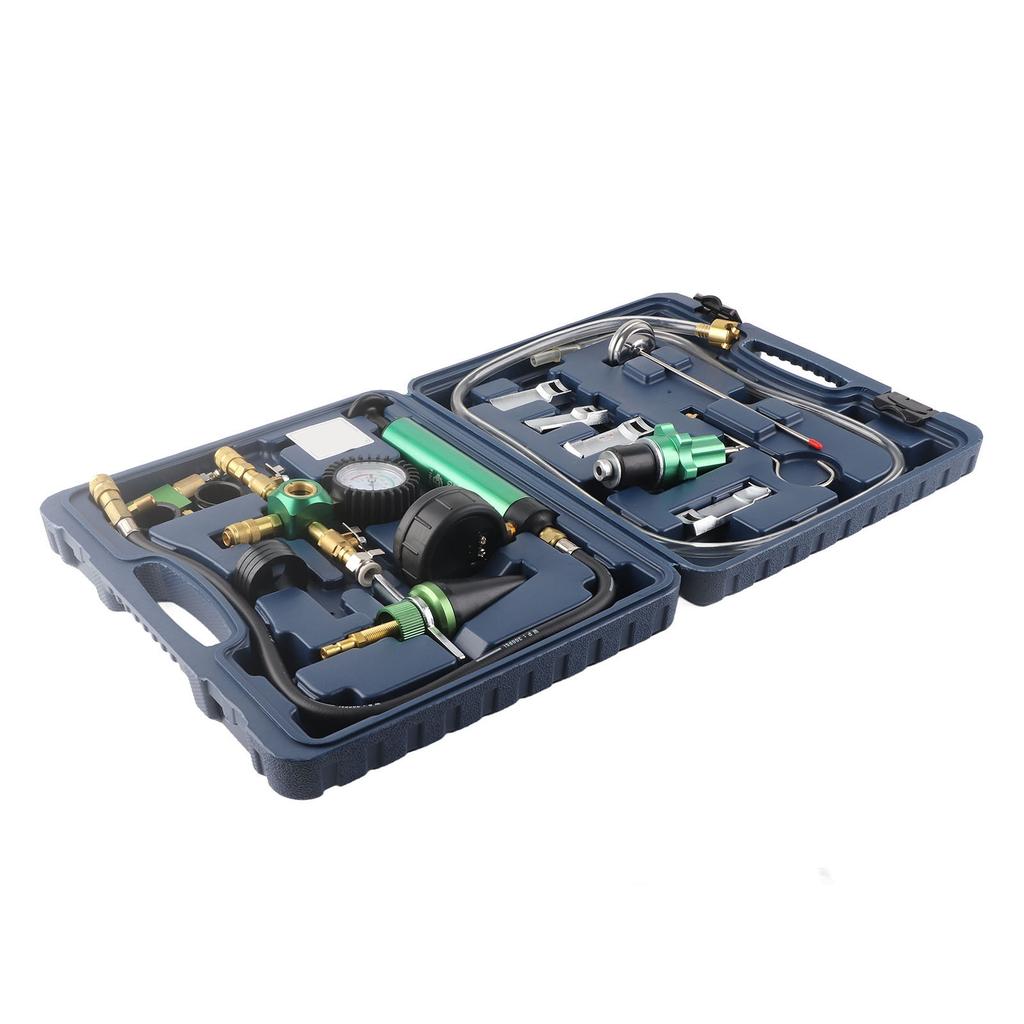 Coolant System Vacuum Refill Kit Radiator Pressure Leak Tester Antifreeze Filler for Most Vehicles
