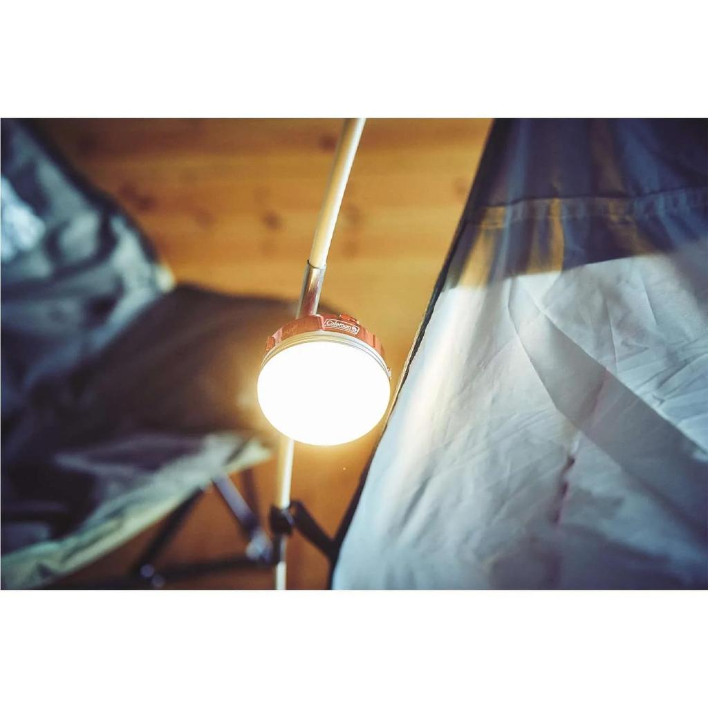 Coleman Hanging Emergency and Power Outage Tabletop Work USB Charging E-Light, LED, Light, Rechargeable, Outdoor, Camping, Hiking, Lighting, Small,