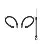 Silicone Anti-lost Earhook Built-in Steel Wire with Lanyard Ear Hook Anti-fall Durable Anti-drop Hooks for Galaxy Buds 3/3 Pro