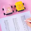 Reusable Math Roller Stamp Addition Subtraction Math Teaching Stamp Creative Digital Stamp  School