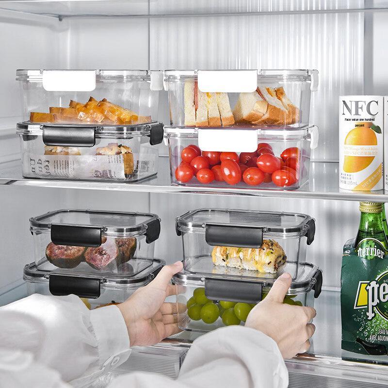 ZISIZ Cream Style Resin Food Storage Box