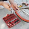 Draadloze Elektrische Dunne Ratelset met 45 Verstelgereedschappen Roestvrij Corrosiebestendig Krachtratel Sleutels Reparatiegereedschappen
